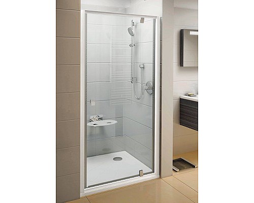 Душевая дверь Ravak Pivot 03G70100Z1 90 белый прозрачный