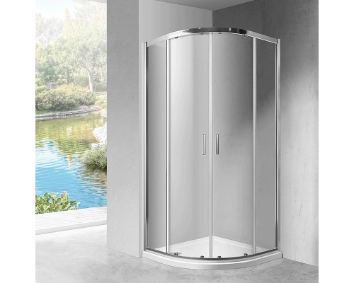 Душевой уголок Vincea Scala 90x90 Хром, арт