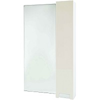 Зеркало со шкафом Bellezza Пегас 50 R 4610406021071 Бежевое Белое