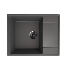 Кухонная мойка Ulgran Quartz мокрый асфальт