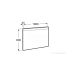 Зеркало Roca Prisma LED 812266000