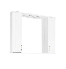 Зеркальный шкаф Style Line Олеандр-2 100 белый
