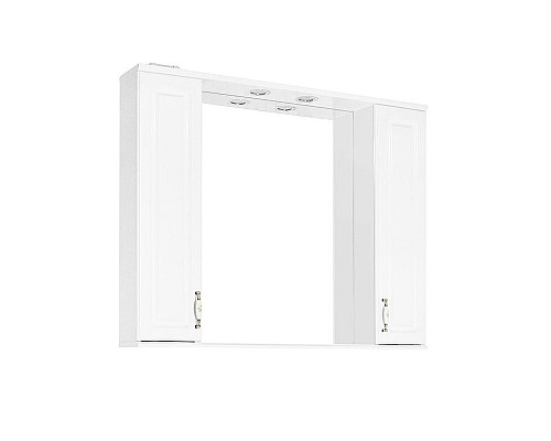 Зеркальный шкаф Style Line Олеандр-2 100 ЛС-00000583 белый