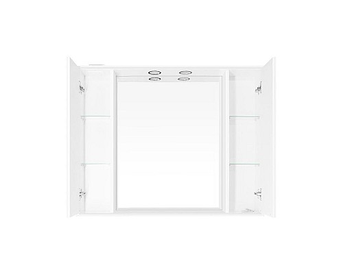 Зеркальный шкаф Style Line Олеандр-2 100 ЛС-00000583 белый