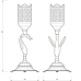 Подсвечник Migliore Luxor Золото