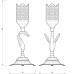 Подсвечник Migliore Luxor Золото
