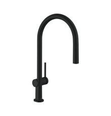Смеситель Hansgrohe Talis однорычажный черный матовый
