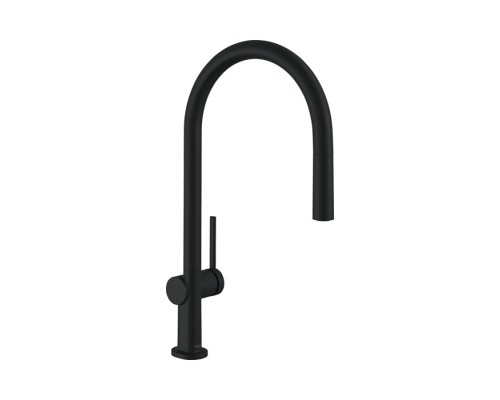 Смеситель Hansgrohe Talis однорычажный черный матовый