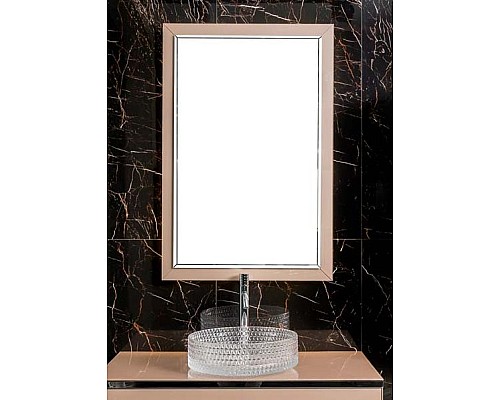 Зеркало Dolce Пыльная Роза 105x70см