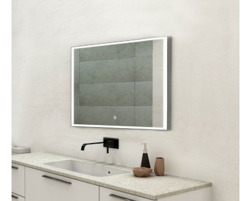 Зеркало Art&Max Arezzo AM-Are-1000-800-DS-FC с подсветкой с сенсорным выключателем Хром