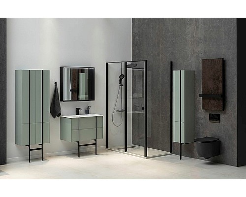 Шкаф пенал Allen Brau Reality 30 L 1.32002.CGM подвесной Олива матовая