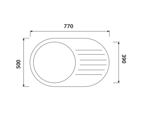 Кухонная мойка KAISER KGM-7750-S