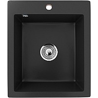 Кухонная мойка Ulgran Classic U-404-344 Ультра-черная