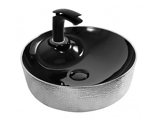 Раковина-чаша CeramaLux 45 D1306H020 Черный Серебряный
