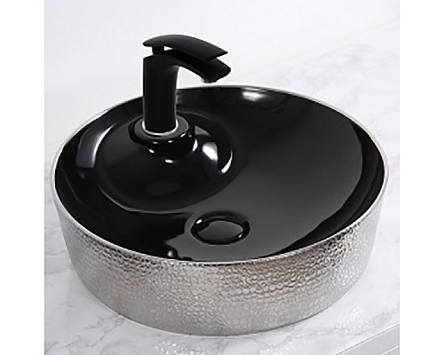 Раковина-чаша CeramaLux 45 D1306H020 Черный Серебряный