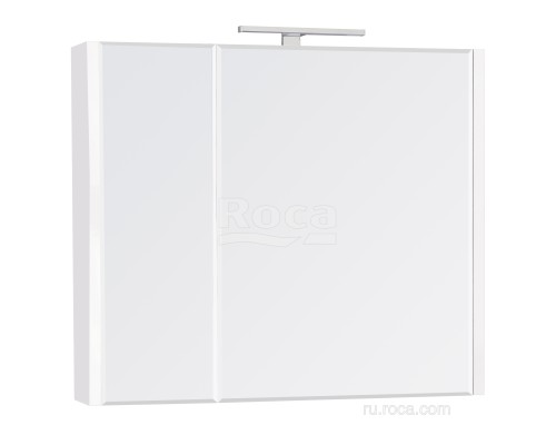 Зеркальный шкаф Roca Etna 80 857304806 белый глянец