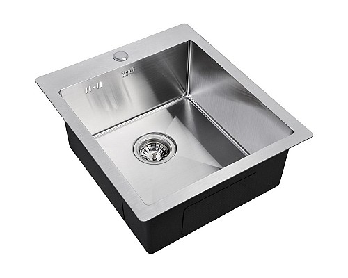 Кухонная мойка ZorG R R 4551 Матовый хром