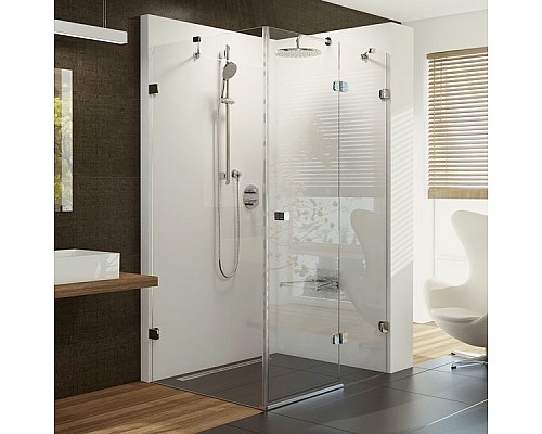 Душевой уголок Ravak Brilliant 0UPD4A00Z1 110x80 R хром прозрачный