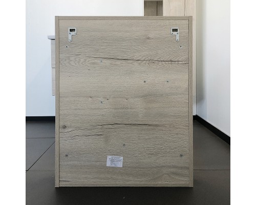 Зеркальный шкаф Comforty Парма 60 Дуб дымчатый