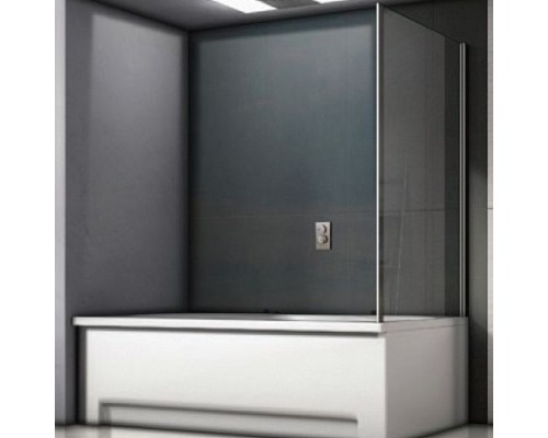 Шторка на ванну Good Door Screen 75 SP-75-G-CH профиль Хром стекло рифленое