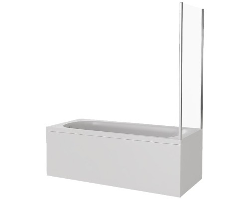 Шторка на ванну Good Door Screen 75 SP-75-G-CH профиль Хром стекло рифленое