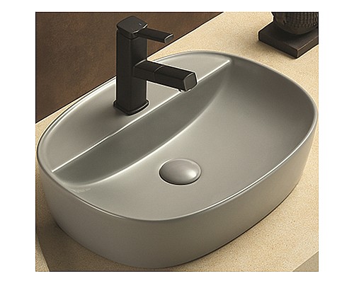 Раковина-чаша CeramaLux 50 78239MH-5 Светло-серая