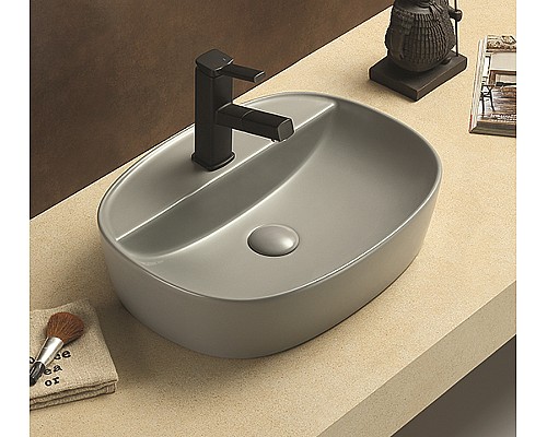 Раковина-чаша CeramaLux 50 78239MH-5 Светло-серая