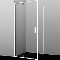 Душевой уголок WasserKRAFT Neime 90x90 19P03 профиль Белый матовый стекло прозрачное