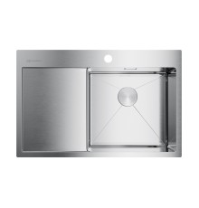 Кухонная мойка Omoikiri Akisame 78-IN-R 4973061 нержавеющая сталь 