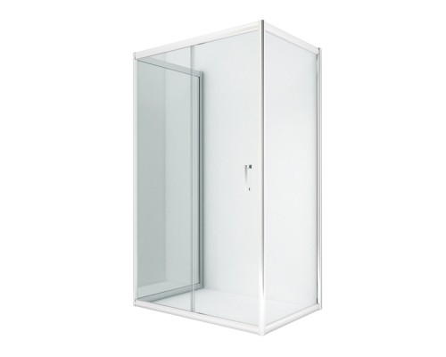 Душевое ограждение NEW TRENDY NEW VARIA 120x90x190 (хром)