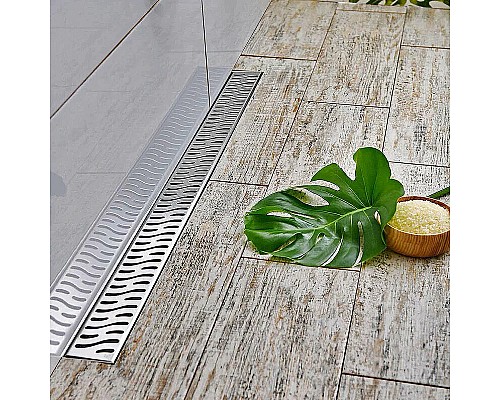 Душевой лоток Paini Harmony 550 CH550H с решеткой Хром