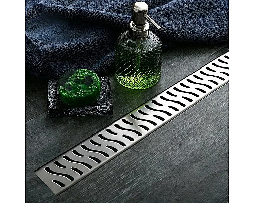 Душевой лоток Paini Harmony 550 CH550H с решеткой Хром