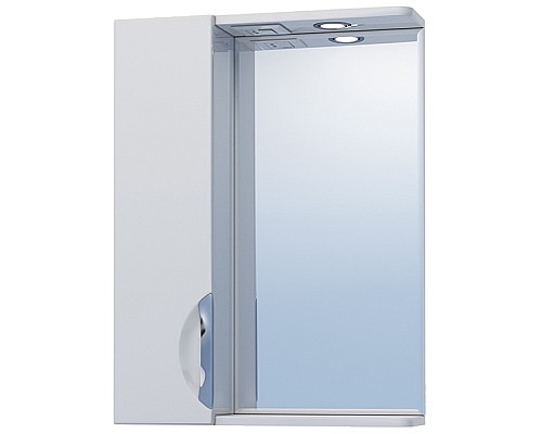 Зеркало со шкафом Vigo Callao 50 L z.CAL.50.L.El с подсветкой Белое