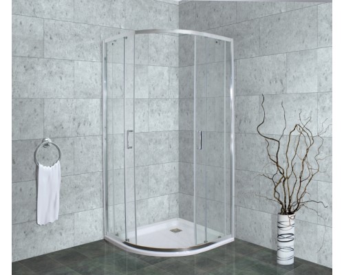 Душевой уголок Timo Altti 90х90 ALTTI-609C профиль Хром стекло прозрачное