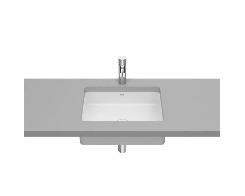 Раковина Roca Inspira square встраиваемая снизу 495х390, белый матовый 327536620