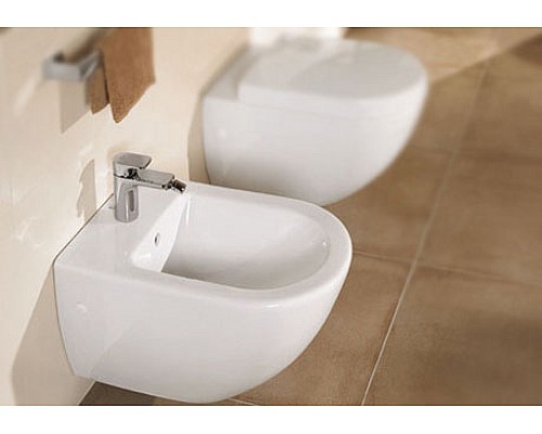 Биде подвесное Villeroy & Boch Subway 2.0 54000001 alpin