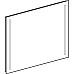 Зеркало с подсветкой 80x65 Geberit Option