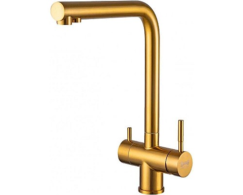 Смеситель для кухни ZorG Inox SZR-2020 BRONZE Бронза