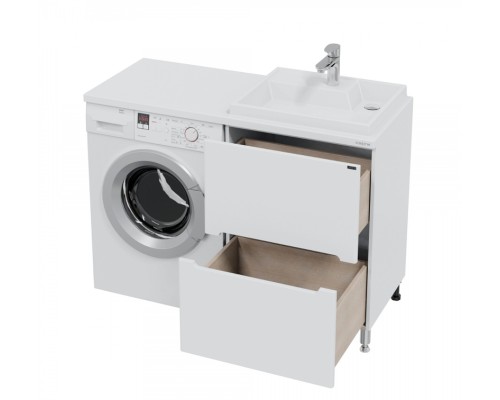 Тумба под раковину СанТа Лондон 120 224034 Белая