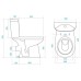 Унитаз Santek Анимо 1.WH30.2.135 с бачком и сиденьем Микролифт