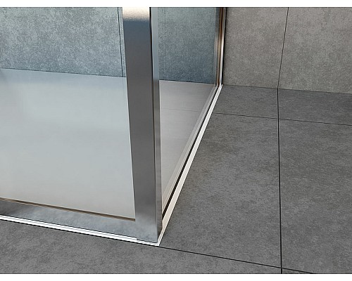 Душевой уголок Vincea Garda 180x100 VSR-1G21018CH профиль Хром стекло шиншилла