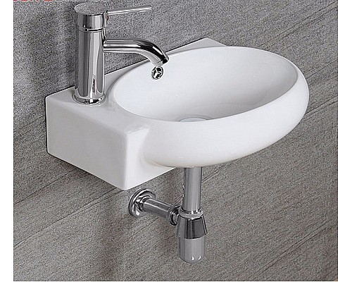 Раковина CeramaLux 43 9100R Белая