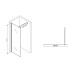 Душевая перегородка ABBER Immer Offen AG61100