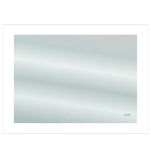 Зеркало Cersanit Led 060 Design Pro 80 с подсветкой с диммером, часами и подогревом