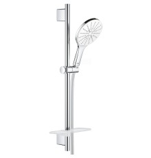 Душевой гарнитур Grohe Rainshower SmartActive Белая луна Хром