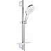 Душевой гарнитур Grohe Rainshower SmartActive 26594LS0 Белая луна Хром