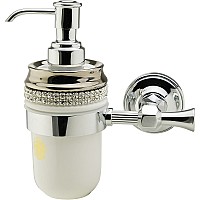 Дозатор для жидкого мыла Migliore Dubai 31125 Белый Хром