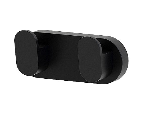 Двойной крючок Artwelle Schwarz 7725 Черный матовый Двойной крючок Artwelle Schwarz 7725 Черный матовый