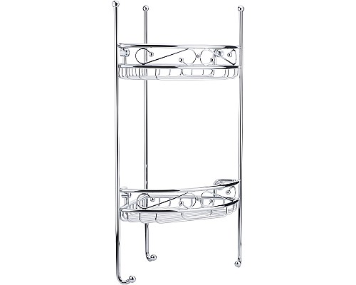Полка корзина Migliore Complementi 22937 угловая Хром