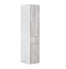 Шкаф - колонна Roca Ronda L ZRU9303005 белый матовый/бетон 